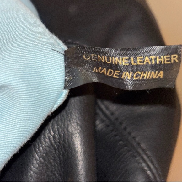 Cynthia Rowley Black Leather Shoulder Bag Tote - Picture 11 of 12